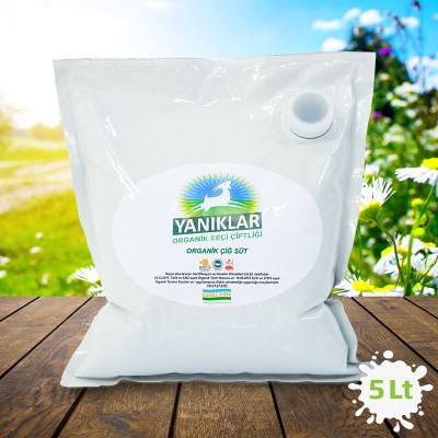 Organik Keçi Sütü 5 Lt.